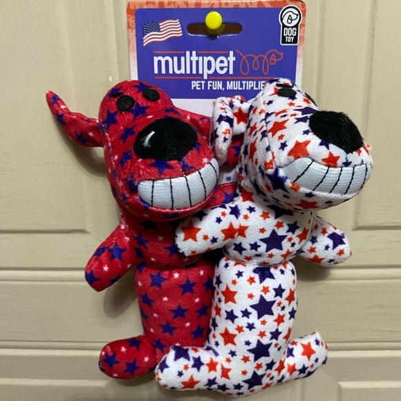- Brand New Set Of 2 loofa Dog Toy With Squeaker. - Picture 4 of 7